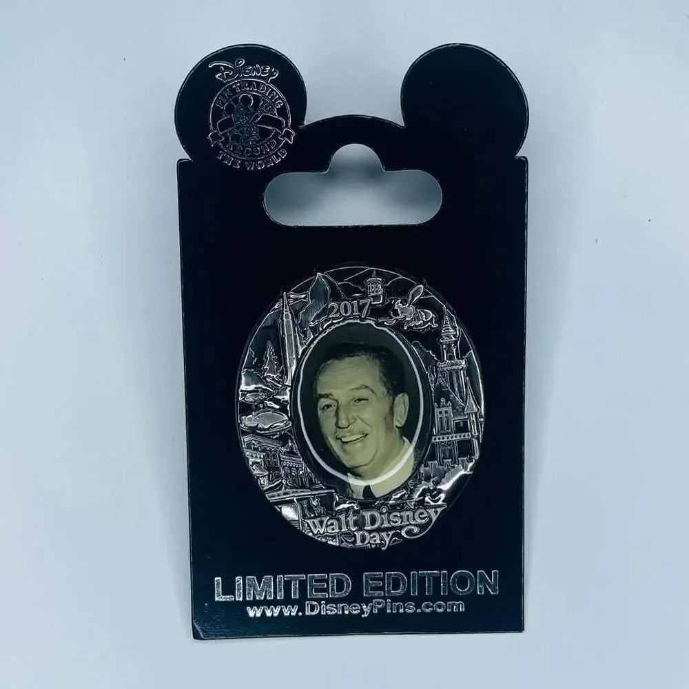 Disney Parks 2017 Walt Disney Day‎ Limited Edition Portrait Pin